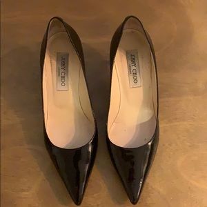 Jimmy Choo *authentic* black classic patent heels